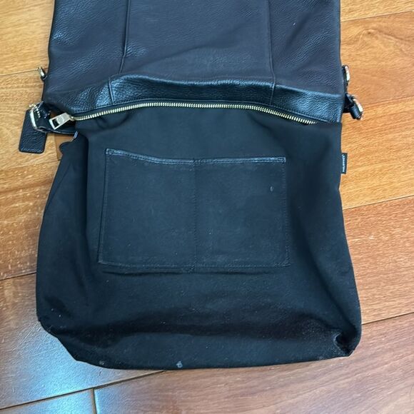 Coach Black Madison Isabelle Leather Hobo Shoulder Bag - Picture 9 of 15